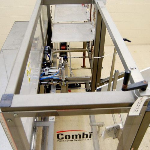Combi Model 2EZ S/S 12 BPM Case Erector with Bottom Tape Closure