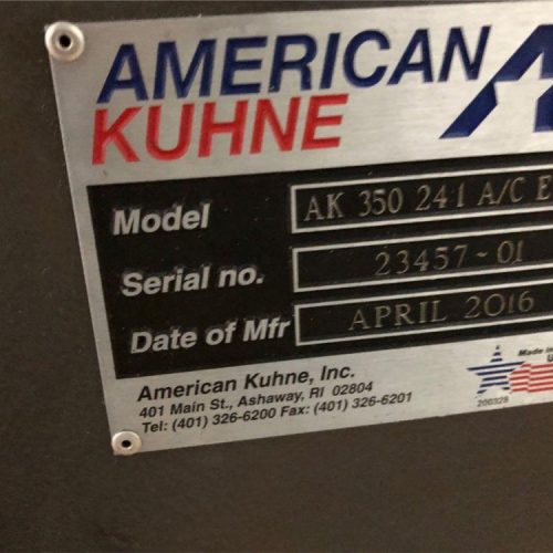 3.5 in American Kuhne Single Screw Extruder