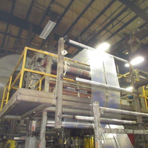 Complete Plastic Extrusion Blown Film Line