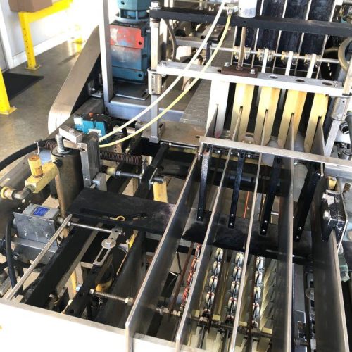 Hartness Model 825 20 CPM Drop Case Packer