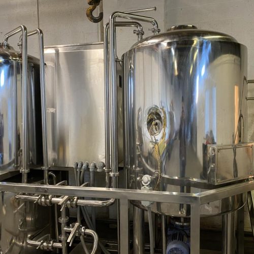 3.5 BBL Allied Beverage Tanks Complete S/S Brewhouse System