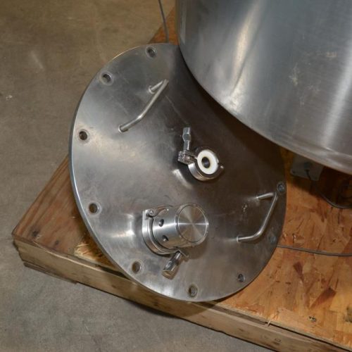 3.5 BBL Capacity Allied Beverage Model BBT3.5BBL Vertical S/S Jacketed Brite Tank