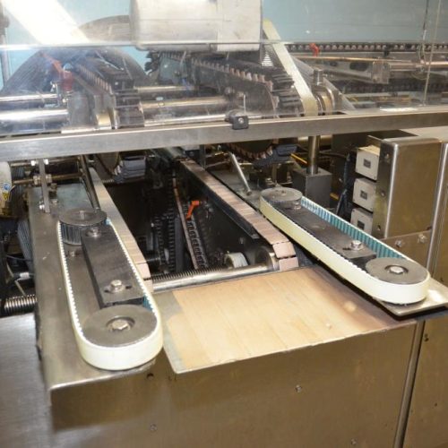 Adco Model RAC120SS High Speed S/S Tri-Seal Right Angle 120 CPM Carton Closer