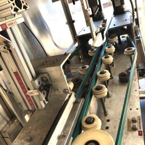 Palace Model S5MPB S/S Bottle Unscrambler with Feed Hopper and Sorter