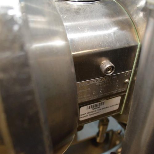 Murzan Model PI50DL1B S/S Pneumatic Diaphragm Pump