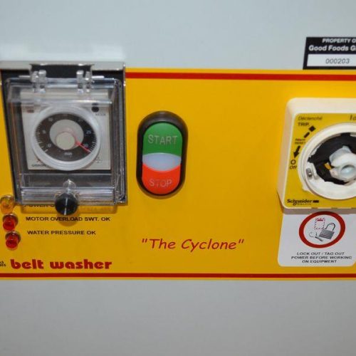 Douglas Model CycloneCRH 36 in Diameter Rotary Head Belt Washer
