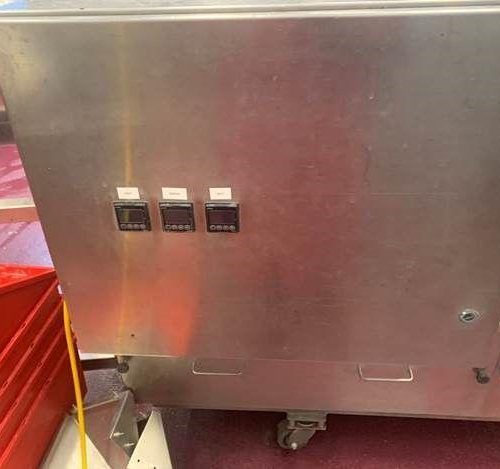 Rocket Machine Works S/S 3-Lane Inline Tray Sealer