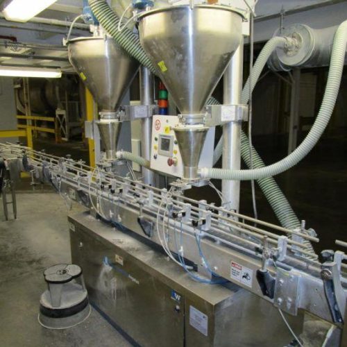 Mateer Burt Model W4820 Twin Head Auger Filler