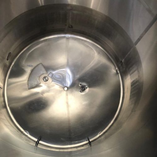 2,500 Gallon DCI Vertical S/S Jacketed Agitated Tank