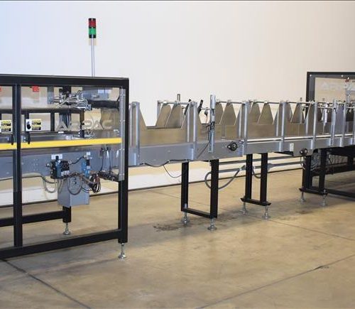 Arpac Model 45TW28RH Continuous Motion 45 PPM Shrink Bundler