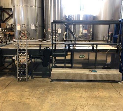 AIS Model PMPS50DC Manual Glass Depalletizer