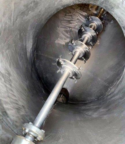 Crossley Economy 75 Cu Ft S/S Twin Shell V Blender with Intensifier Bar