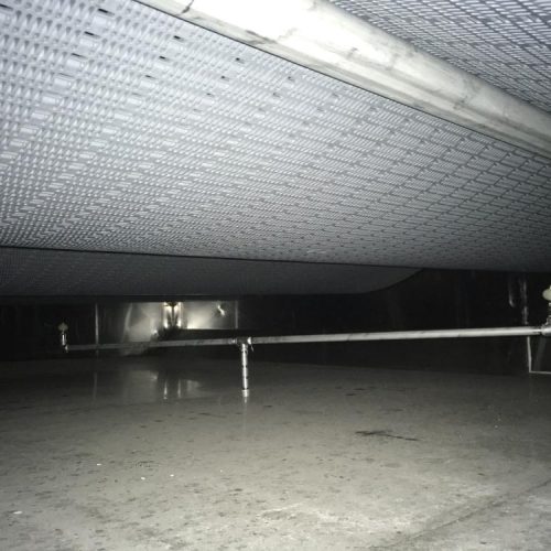 G C Evans 10 ft W x 56 ft L S/S Evaporative Cooling Tunnel