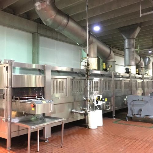 G C Evans 10 ft W x 56 ft L S/S Evaporative Cooling Tunnel