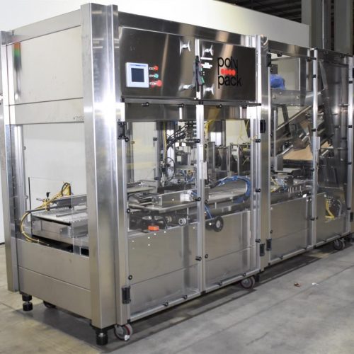 PolyPack Model TR20 S/S 20 TPM Tray Former and Packer.