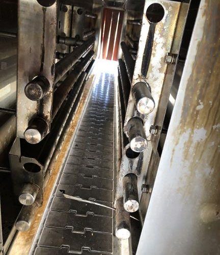 80 in L x 4.5 in W S/S Steam Heat Shrink Tunnel