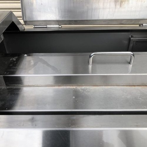 80 in L x 4.5 in W S/S Steam Heat Shrink Tunnel