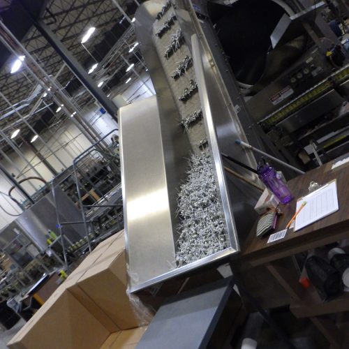 Complete 160-220 CPM Aerosol Filling and Packaging Line