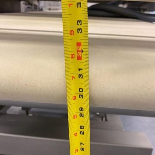 Complete Fritsch Laminator 3000 34 in W Dough Laminating Line