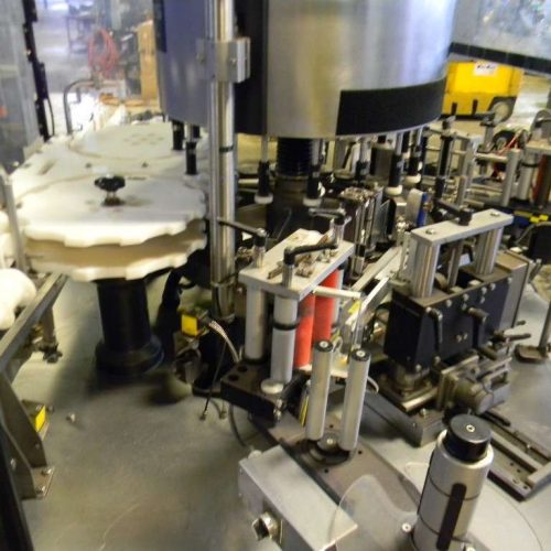 Krones Model Autocol (18) Head Rotary Pressure Sensitive Labeler