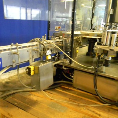 Krones Model Autocol (18) Head Rotary Pressure Sensitive Labeler