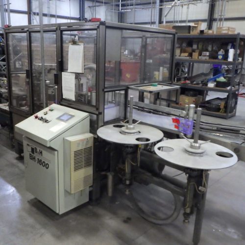 Complete 160-220 CPM Aerosol Filling and Packaging Line