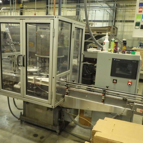 Complete 160-220 CPM Aerosol Filling and Packaging Line