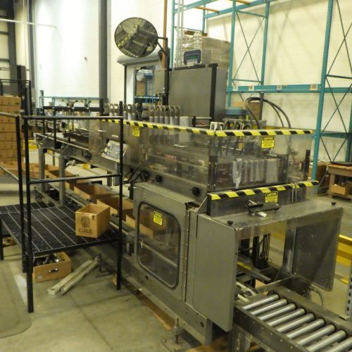 Complete 160-220 CPM Aerosol Filling and Packaging Line