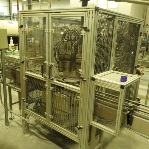 Complete 160-220 CPM Aerosol Filling and Packaging Line