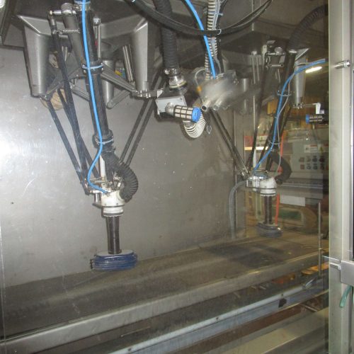 Bosch Model PalomaD2 Double Robotic Arm Pick and Place Packaging System