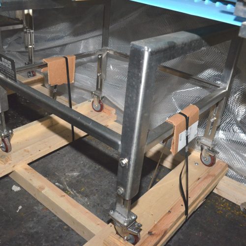 Kleenline 24 in W x 6 ft Long Straight Flat Rubber Sanitary Belt Conveyor