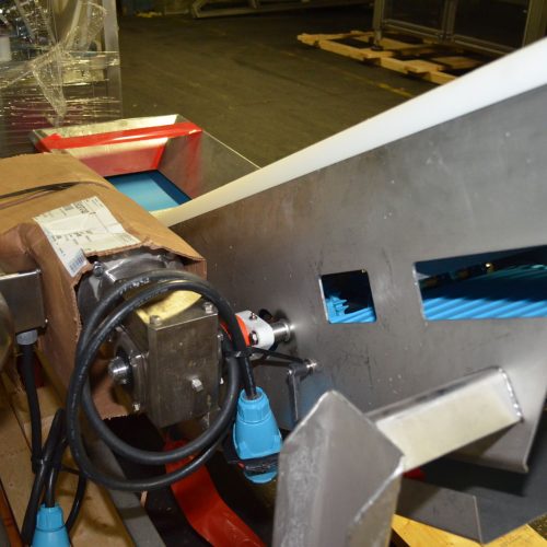 Kleenline 14 in W S/S Incline Conveyor with Flat Sanitary Belt