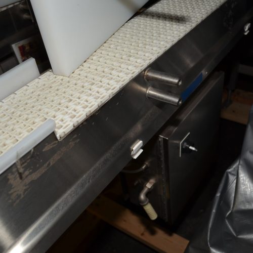 Dorner 6 in W x 14.5 ft L Straight Conveyor with Plastic Interlocking Chain