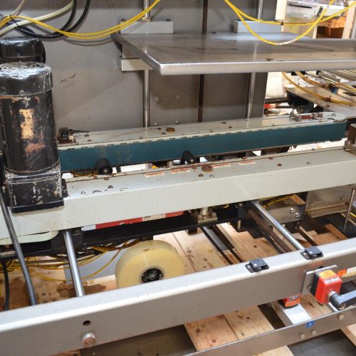 Combi Model 2EZHSDP High Speed 20 CPM Case Erector, Drop Packer, and Sealer