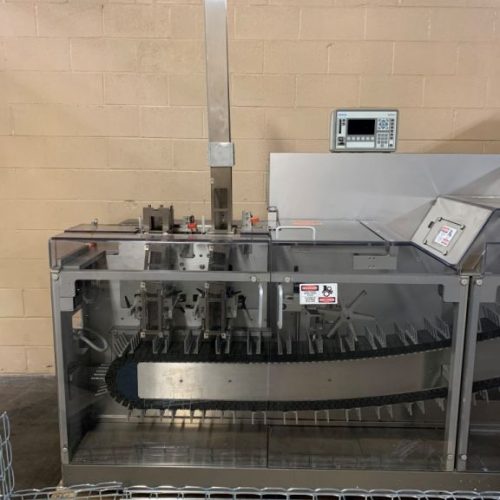 Uhlmann Model C2205 250 PPM Hot Melt Glue Cartoner