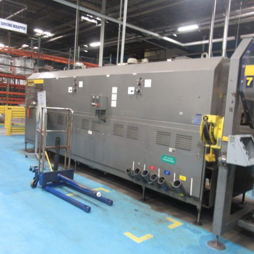 Complete 750 BPM Bottle Filling, Capping, Labeleing, and Packaging  Line (Line 1)