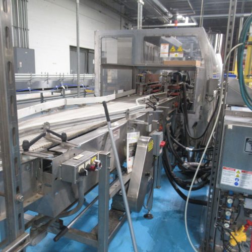 Complete 750 BPM Bottle Filling, Capping, Labeleing, and Packaging  Line (Line 1)