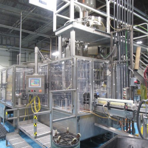 Complete 750 BPM Bottle Filling, Capping, Labeleing, and Packaging  Line (Line 1)