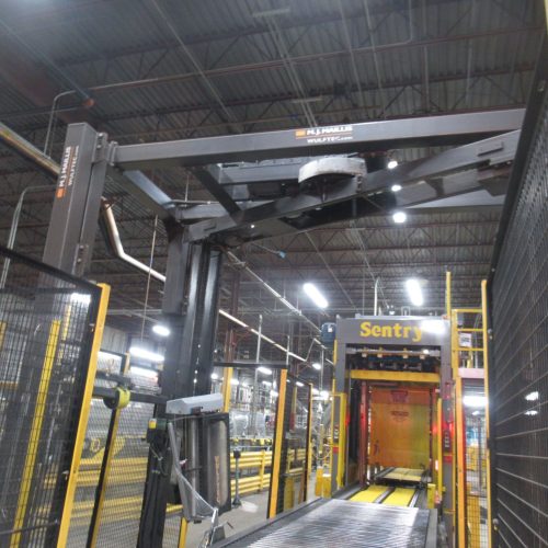 Complete 750 BPM Bottle Filling, Capping, Labeleing, and Packaging  Line (Line 1)