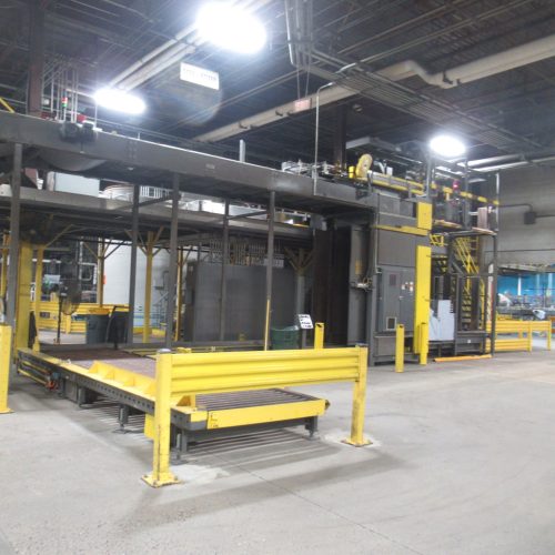 Complete 750 BPM Bottle Filling, Capping, Labeleing, and Packaging  Line (Line 1)