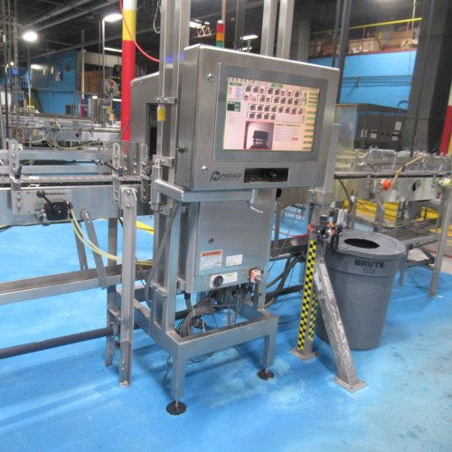 Complete 750 BPM Bottle Filling, Capping, Labeleing, and Packaging  Line (Line 1)
