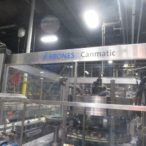 Complete 750 BPM Bottle Filling, Capping, Labeleing, and Packaging  Line (Line 1)