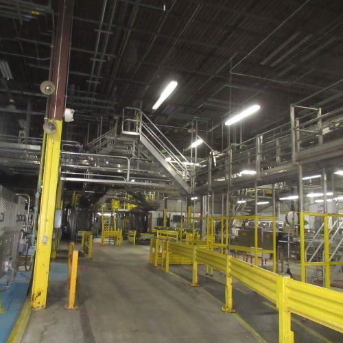 Complete 575 BPM Bottle Filling, Capping, Labeling, and Packaging Line (Line 2)