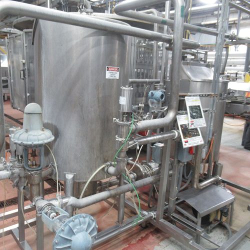 Complete 575 BPM Bottle Filling, Capping, Labeling, and Packaging Line (Line 2)