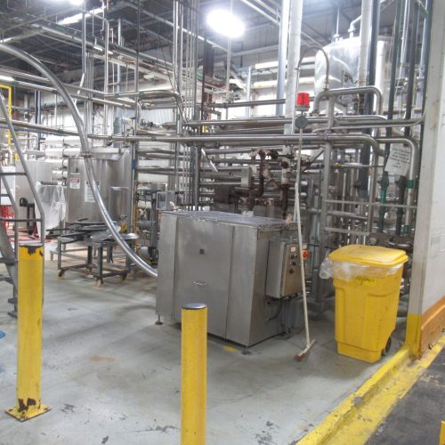 Complete 575 BPM Bottle Filling, Capping, Labeling, and Packaging Line (Line 2)