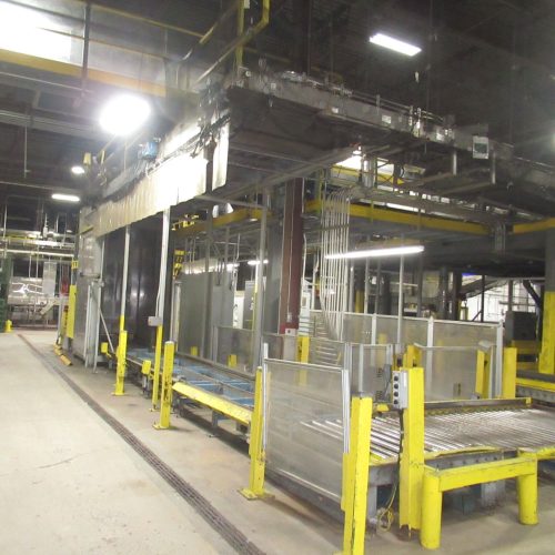 Complete 575 BPM Bottle Filling, Capping, Labeling, and Packaging Line (Line 2)