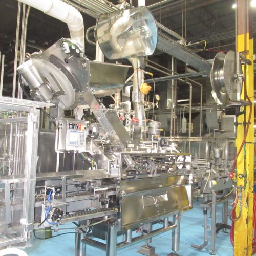 Complete 650 BPM Bottle Filling, Capping, Labeling, and Packaging Line (Line 3)