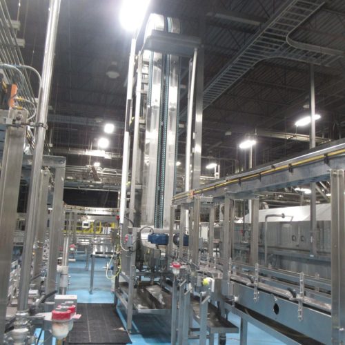 Complete 650 BPM Bottle Filling, Capping, Labeling, and Packaging Line (Line 3)