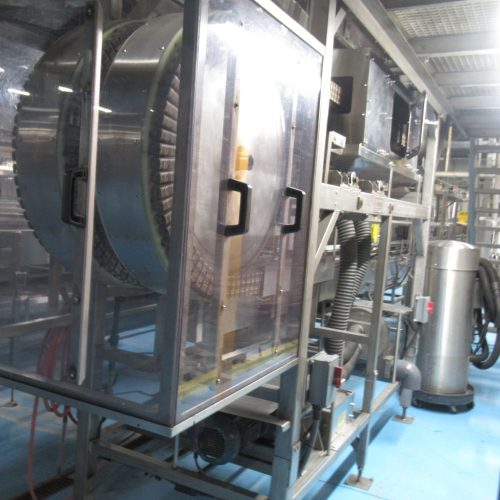 Complete 650 BPM Bottle Filling, Capping, Labeling, and Packaging Line (Line 3)