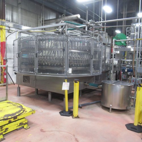 Complete 800 BPM Bottle Filling, Capping, Labeling, and Packaging Line (Line 4)